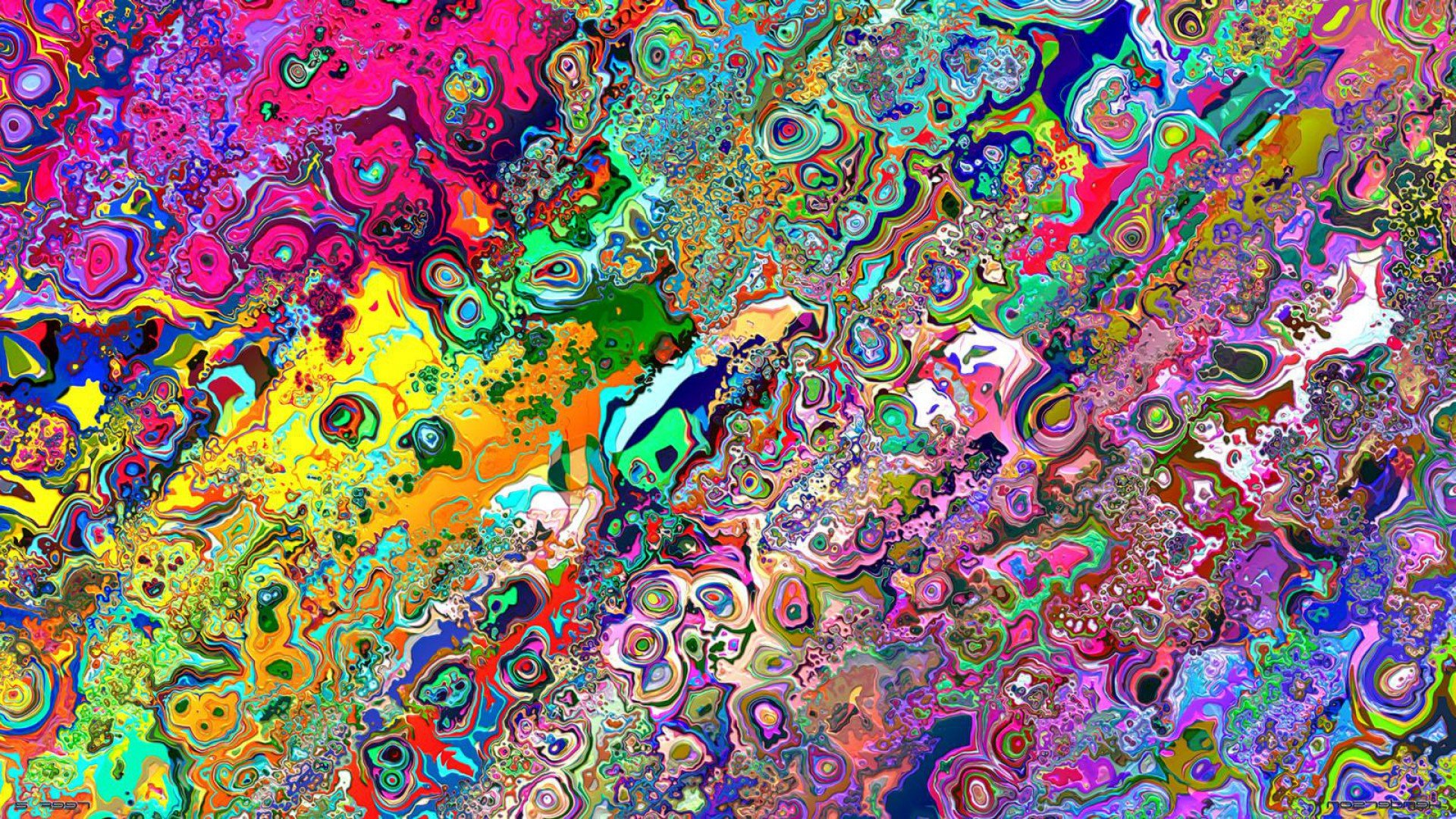 Psychedelic Wallpaper Color