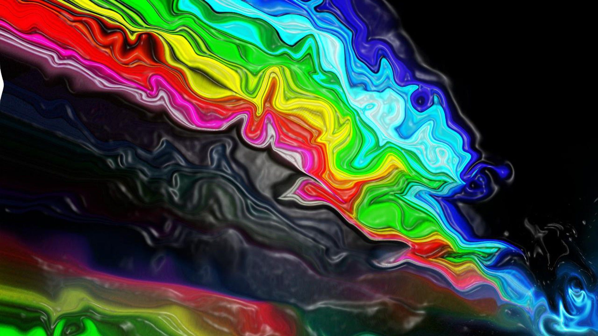 Psychedelic Wallpaper color liquid