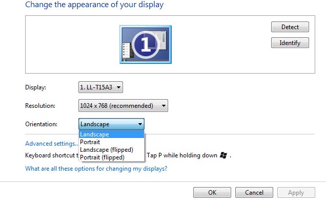 Screen Rotation on Windows 7 and 8