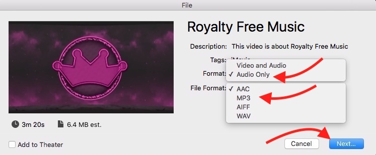 Video to Mp3 on Mac