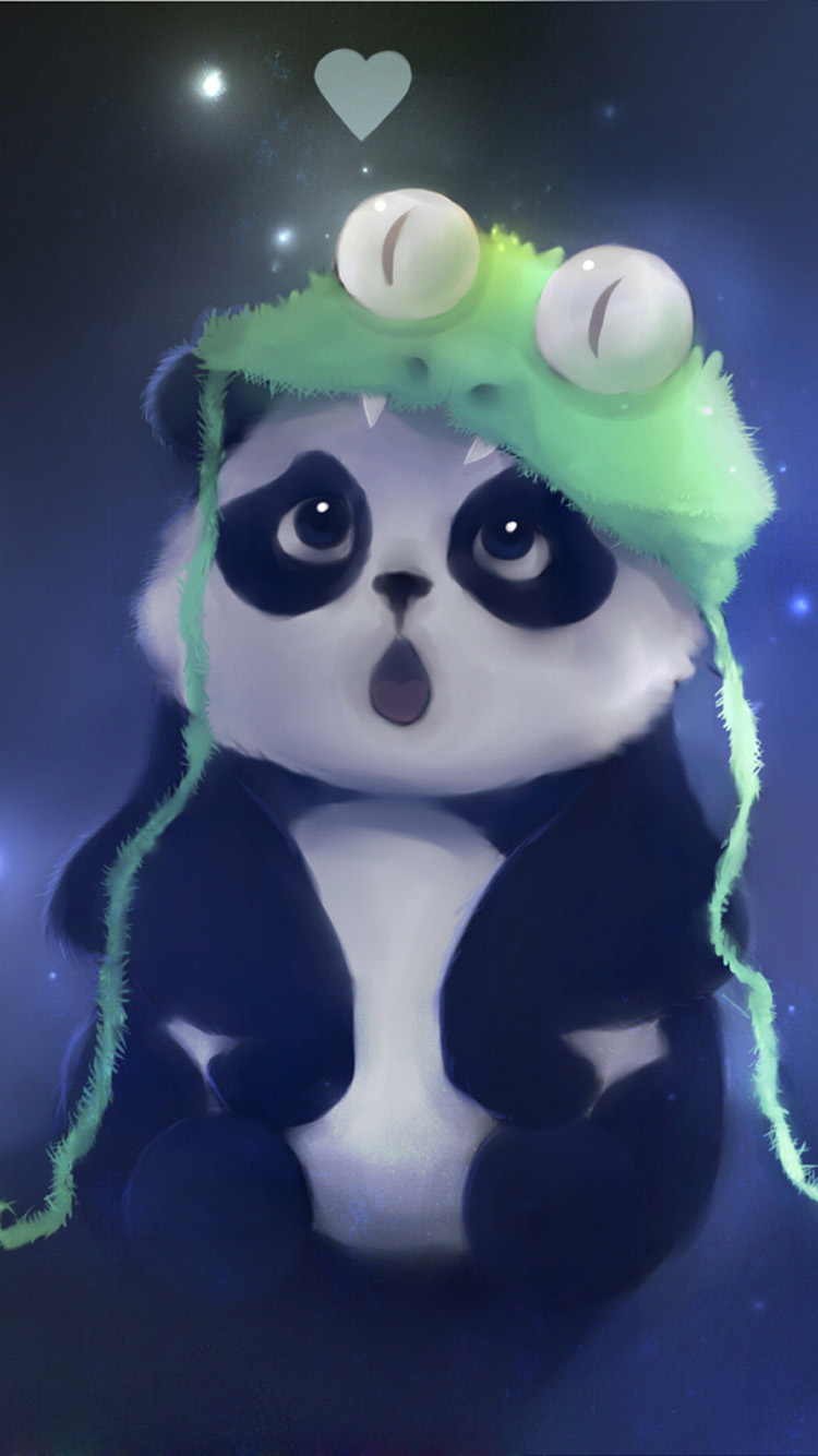 iPhone 6s cute panda wallpaper