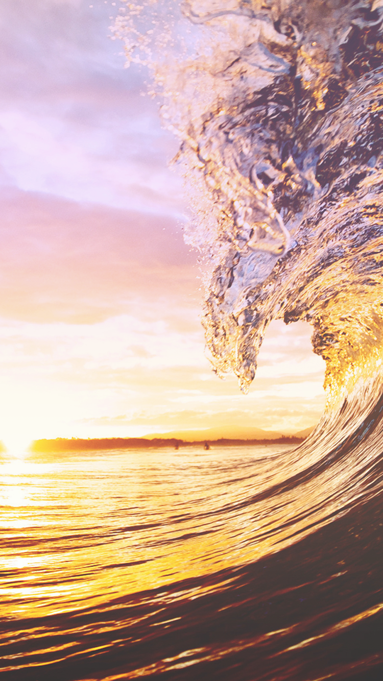 iPhone 6s water sea wallpaper