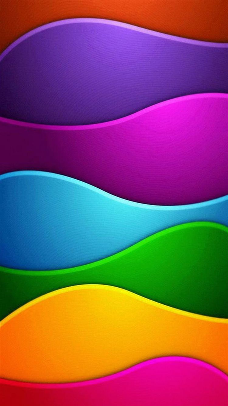 iPhone 7 colorful 3D wallpaper