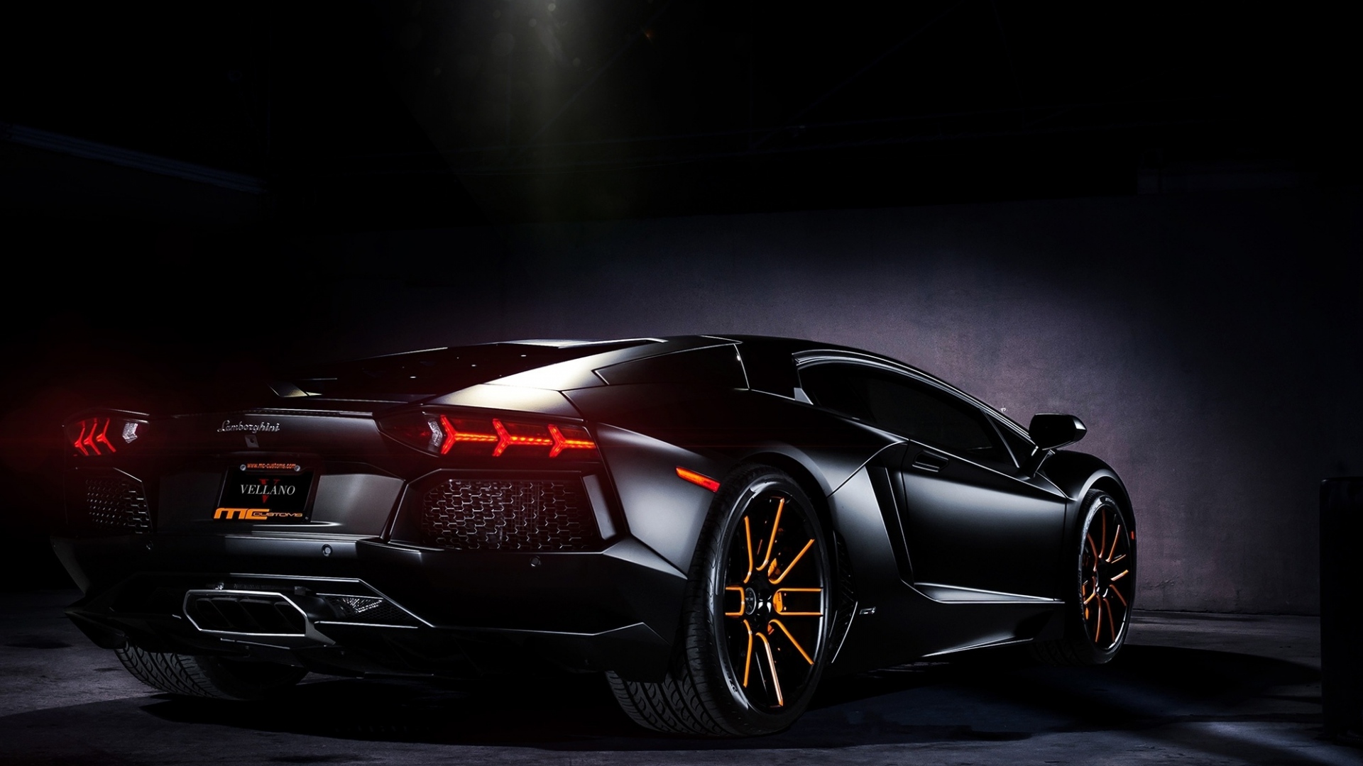 Amazing car with Black background