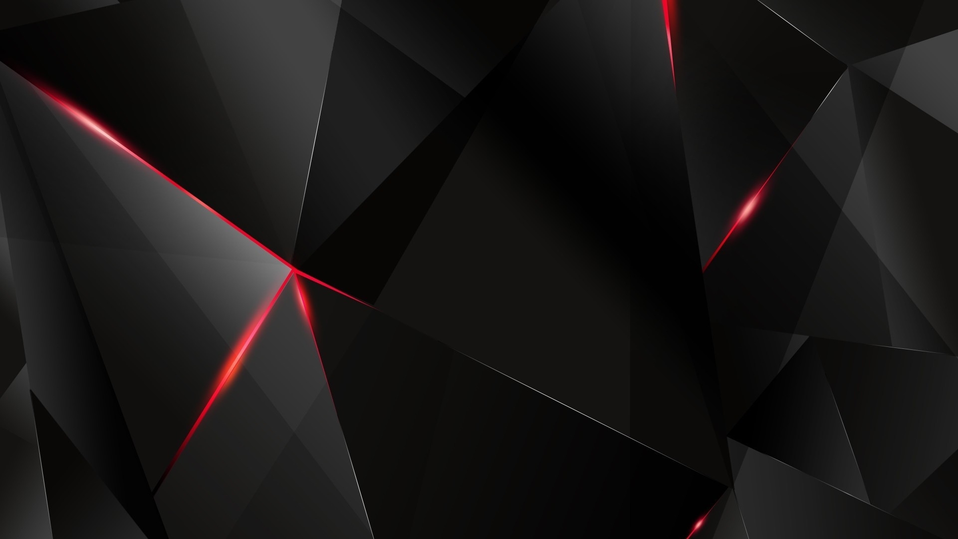 black wallpaper wth red 3d effect