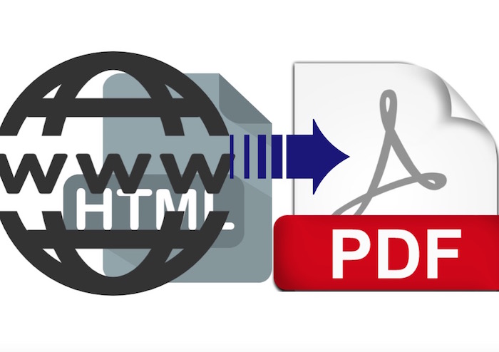 Web Page and HTML to PDF