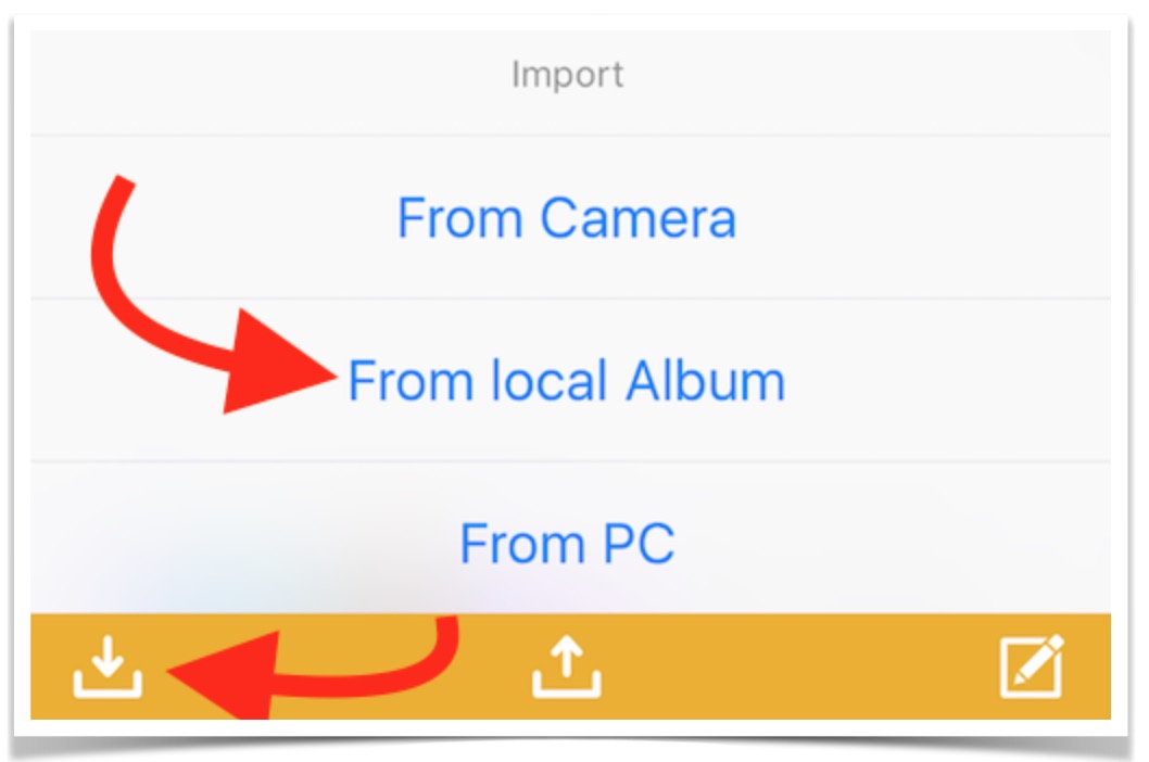 import-photos-to-hide