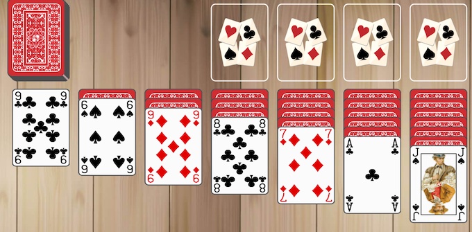 Play Secret Double Klondike Solitaire Online: Free Double Klondike Solitaire  Playing Card Video Game With No App Download