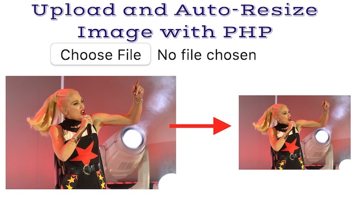 image resize with php