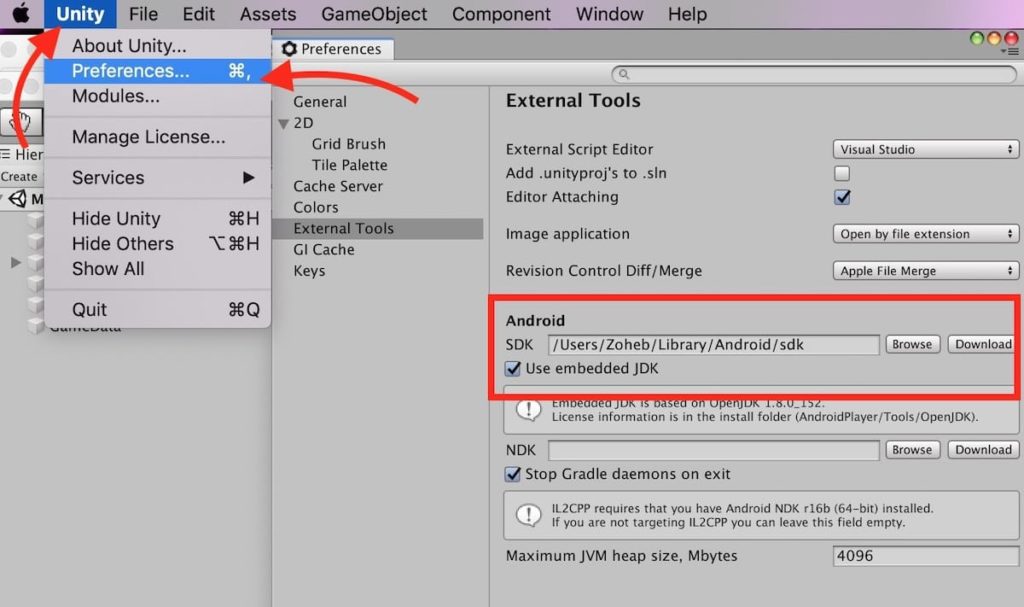 How to Make Unity Remote Work on Mac using Android Device?