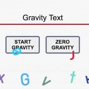 Gravity Text