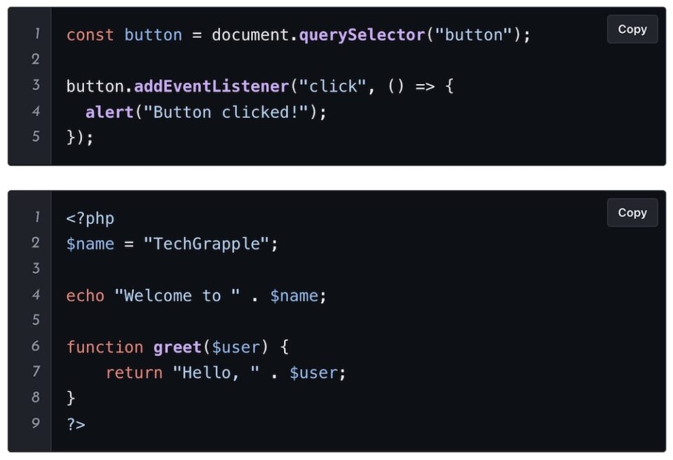 Simple Code Block Highlighter Free Plugin for WordPress
