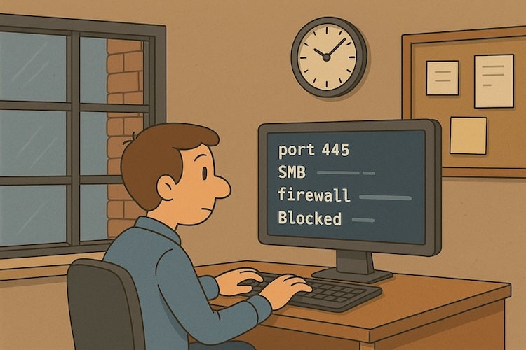 port firewall blocked-min