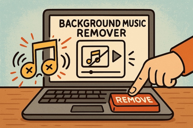 background music remover Large