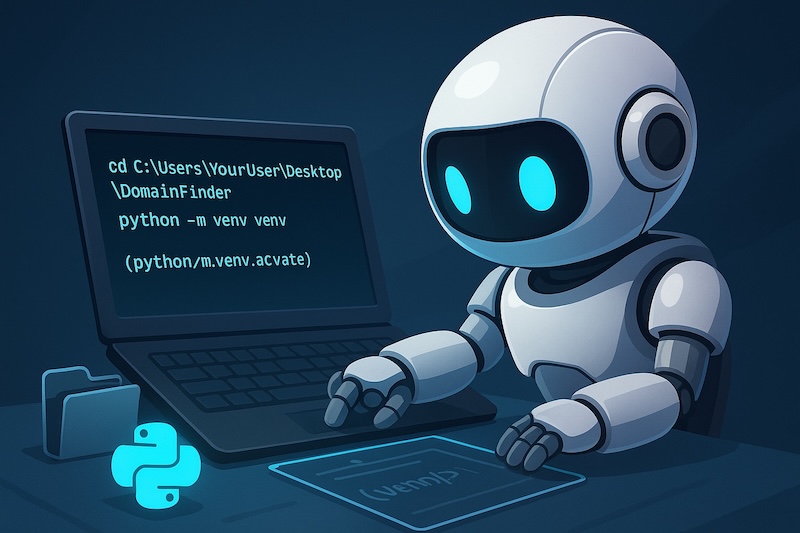 python script