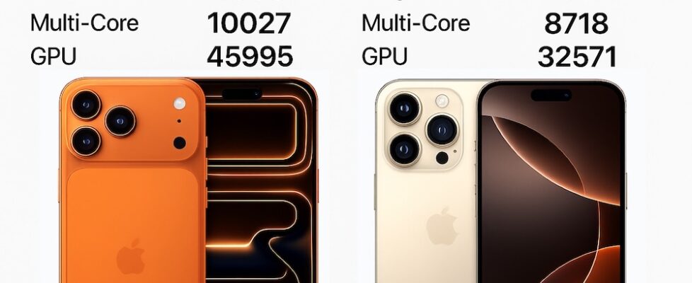 iphone 16 vs 17 pro