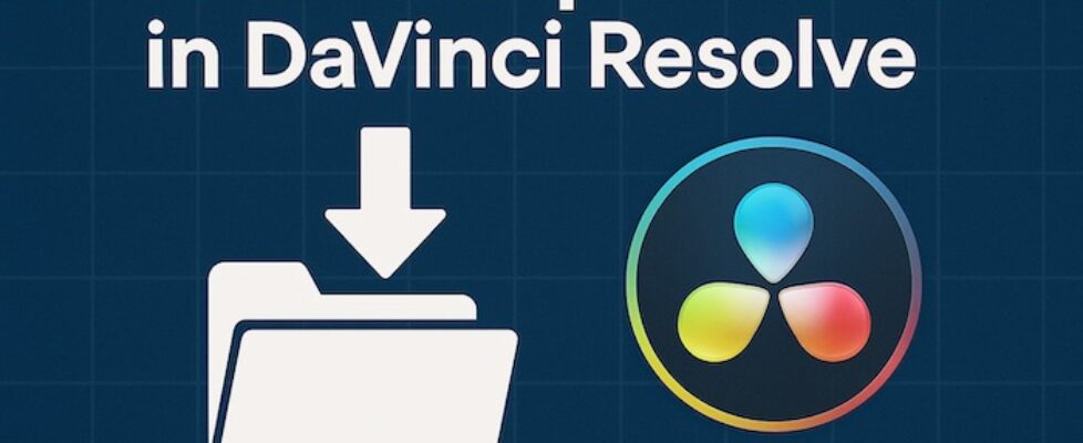 import luts in davinci