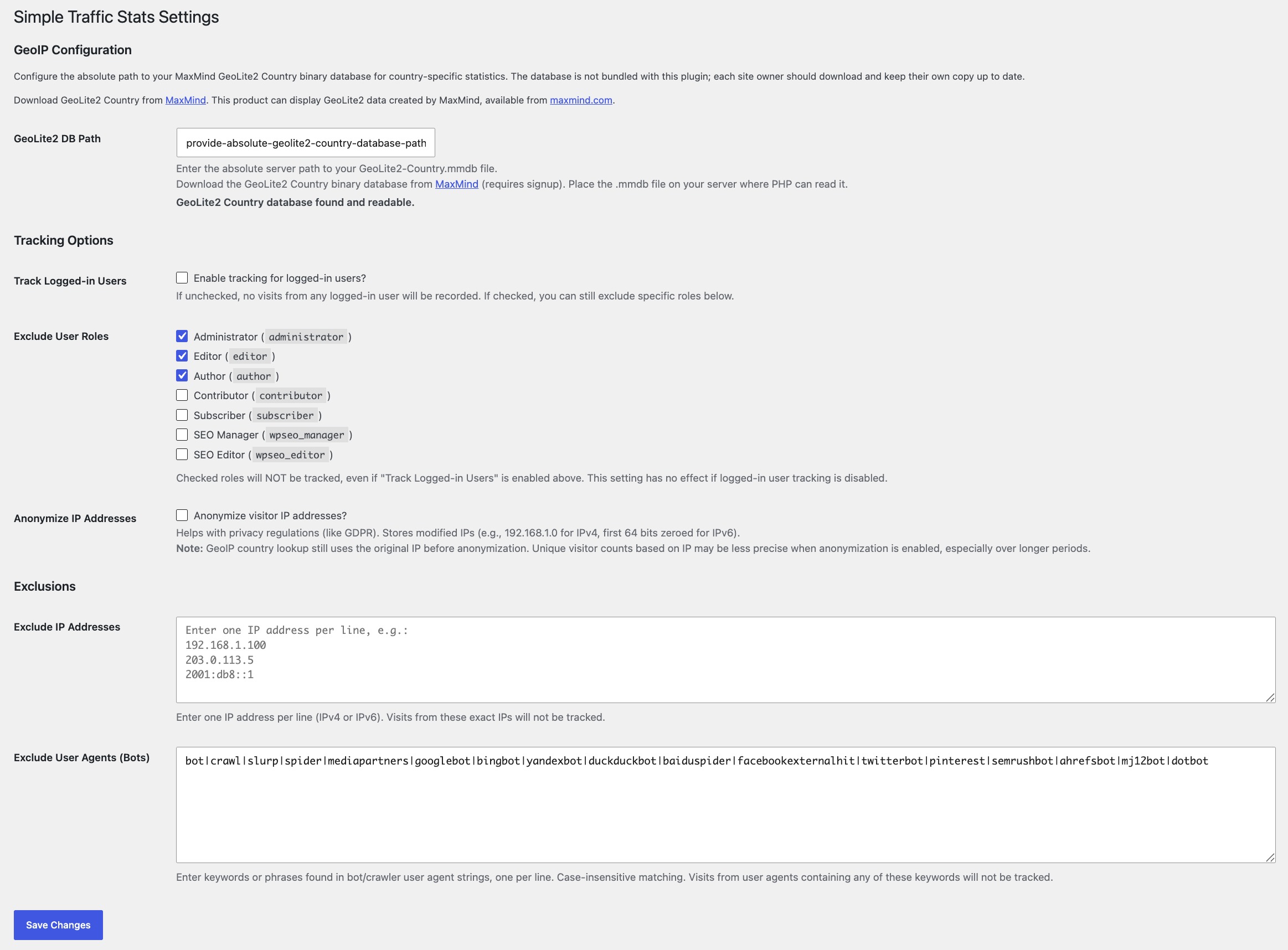 simple-traffic-stats-settings-page